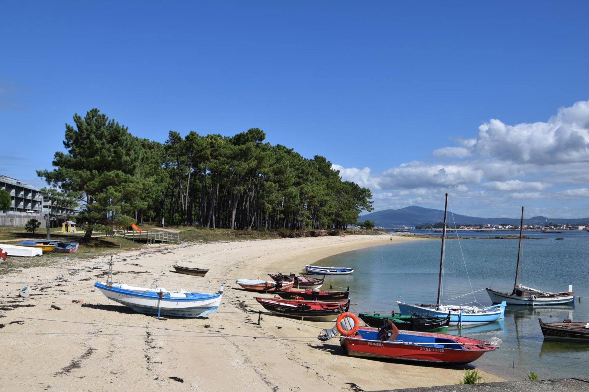 Apartamento De Mar Y Playa En Illa De Arousa Luaran gambar